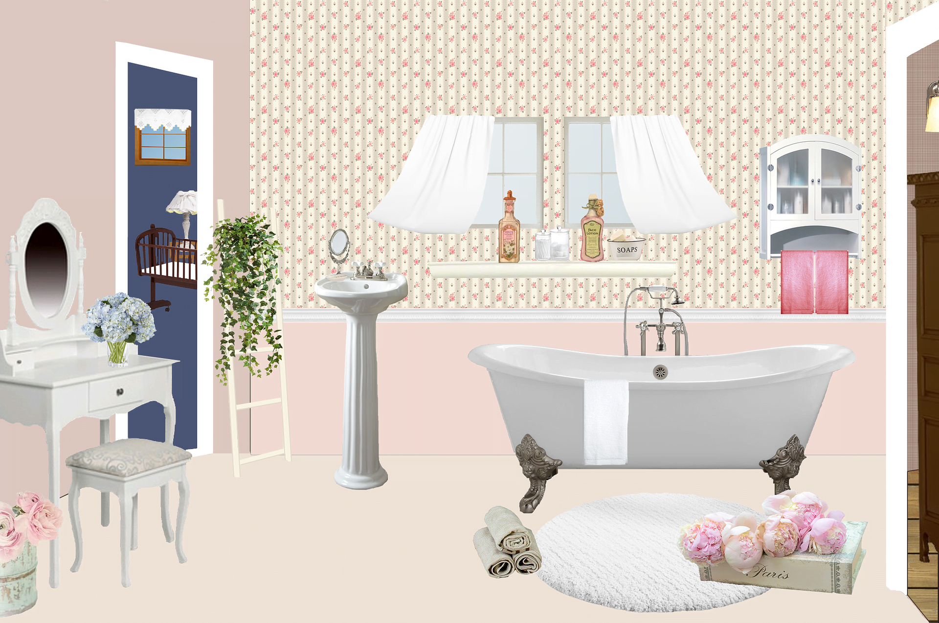 Mehr über den Artikel erfahren 3 Tipps, die aus einem kleinen Badezimmer eine Wohlfühloase machen